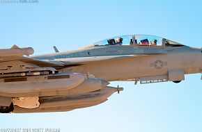 US Navy EA-18G Growler Electronic Attack Aircraft