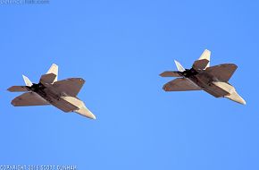 USAF F-22A Raptor Air Superiority Fighter Aircraft