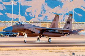 USAF F-15C Eagle Aggressor Fighter