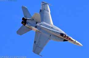 US Navy F/A-18F Super Hornet Fighter