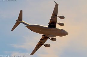 USAF C-17 Globemaster III Heavy Transport Aircraft