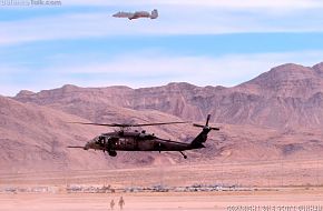 USAF HH-60 Pave Hawk Helicopter & A-10 Thunderbolt II Attack Aircraft