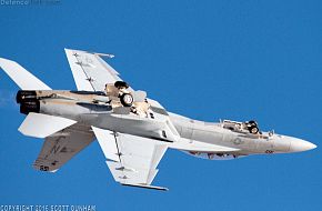 US Navy F/A-18F Super Hornet Fighter