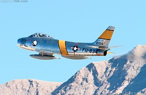 USAF F-86 Sabre Fighter