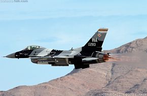 USAF F-16 Falcon Aggressor Squadron Fighter