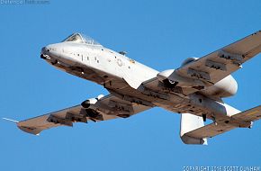 USAF A-10 Thunderbolt II Attack Aircraft