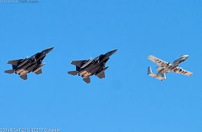 USAF F-15E Strike Eagle & A-10 Thunderbolt II Attack Aircraft