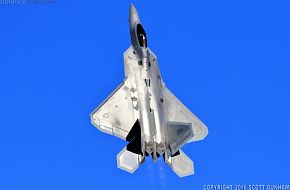 USAF F-22A Raptor Air Superiority Fighter