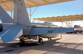 US Navy EA-18G Growler Electronic Attack Aircraft