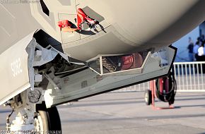 USAF F-35A Lightning II Joint Strike Fighter Nose Camera