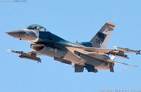 USAF F-16 Falcon Aggressor Squadron Fighter