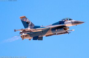 USAF F-16 Falcon Aggressor Squadron Fighter