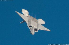 USAF F-22A Raptor Air Superiority Fighter Aircraft