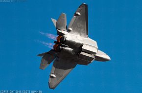 USAF F-22A Raptor Air Superiority Fighter Aircraft