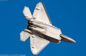 USAF F-22A Raptor Air Superiority Fighter Aircraft