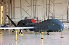 USAF RQ-4 Global Hawk High-Altitude Reconnaissance UAV