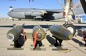 USAF CBU-105 CBU-87 Cluster Munitions & Mk-84 2000 Pound Bomb