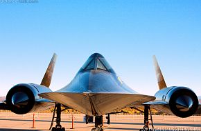 USAF SR-71 Blackbird Strategic Reconnaissance Aircraft