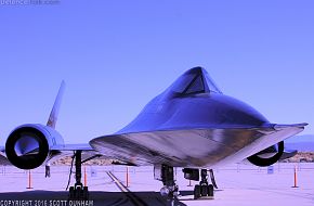 USAF SR-71 Blackbird Strategic Reconnaissance Aircraft