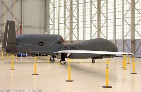 USAF RQ-4 Global Hawk High-Altitude Reconnaissance UAV