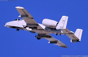 USAF A-10 Thunderbolt II Attack Aircraft