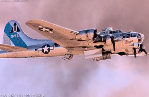 US Army Air Corps B-17 Flying Fortress Heavy Bomber