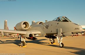 USAF A-10 Thunderbolt II Attack Aircraft