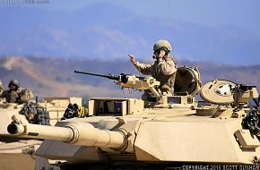 USMC M1A1 Abrams Main Battle Tank