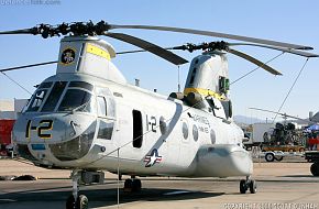 USMC CH-46 Sea Knight Helicopter