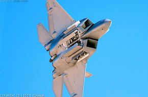 USAF F-22A Raptor Air Superiority Fighter Aircraft