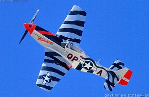 US Army Air Corps P-51 Mustang Fighter Aircraft