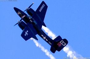 USMC F7F Tigercat Fighter Aircraft