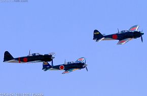 Japanese Navy A6M Zero Fighter Aircraft