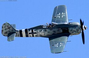 Luftwaffe FW 190 Wurger Fighter Aircraft