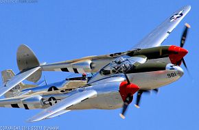 USAAC P-38 Lightning & P-51 Mustang Fighters