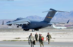 USAF C-17 Globemaster III Heavy Transport Aircraft