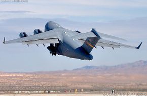 USAF C-17 Globemaster III Heavy Transport Aircraft