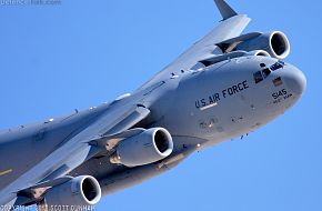 USAF C-17 Globemaster III Heavy Transport Aircraft