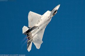 USAF F-22A Raptor Air Superiority Fighter Aircraft