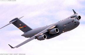 USAF C-17 Globemaster III Heavy Transport Aircraft