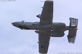 USAF A-10 Thunderbolt II Attack Aircraft