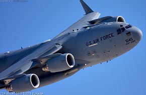 USAF C-17 Globemaster III Heavy Transport Aircraft