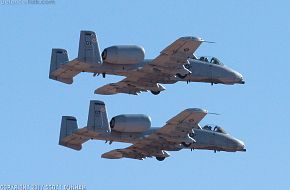 USAF A-10 Thunderbolt II Attack Aircraft