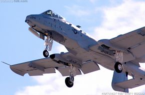 USAF A-10 Thunderbolt II Attack Aircraft