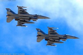 USAF F-16 Viper Fighter Aircraft