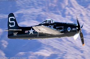 US Navy F8F Bearcat Fighter