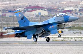 USAF F-16 Falcon Aggressor Squadron Fighter