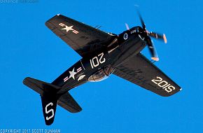 US Navy F8F Bearcat Fighter