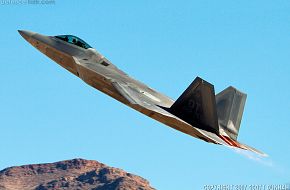 USAF F-22A Raptor Air Superiority Fighter Aircraft