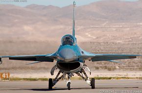 USAF F-16 Falcon Aggressor Squadron Fighter